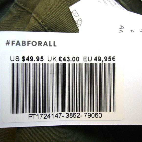 New Just Fabulous Cargo Pants Sz 30 - Picture 5 of 6